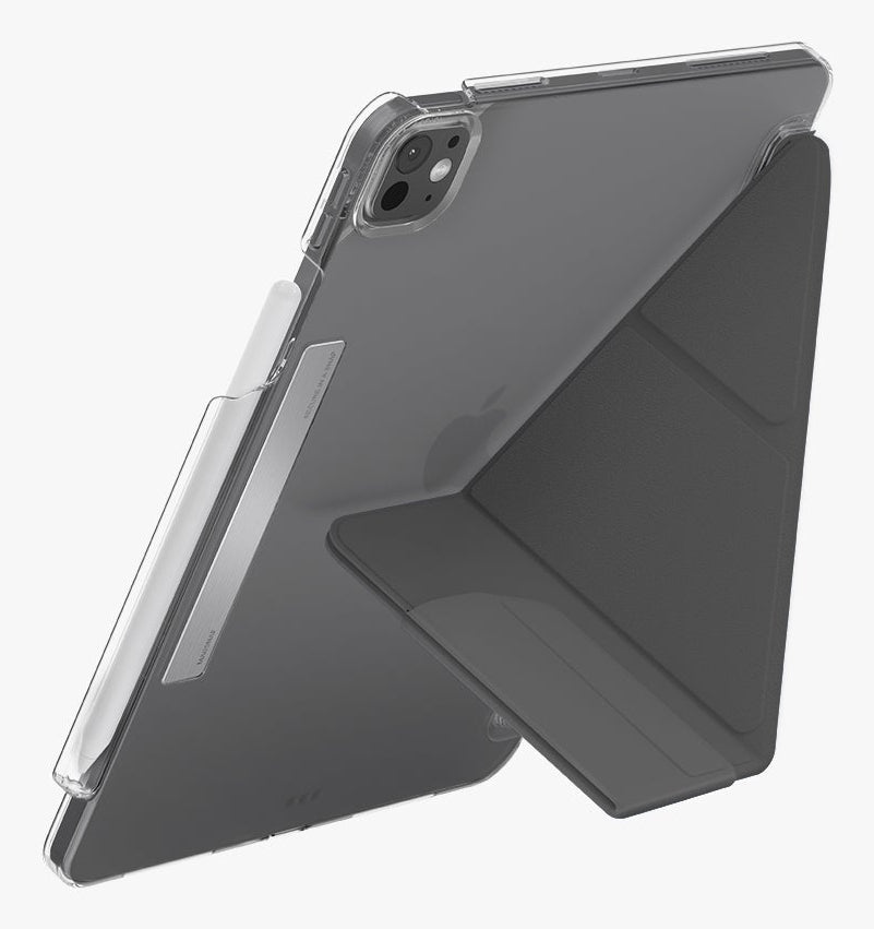 Uniq Camden Tablet-Hülle für iPad Pro 11" (5. Gen.) – Grau