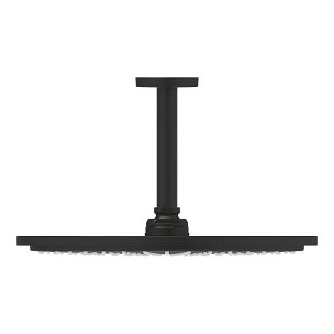 GROHE Kopfbrause Cosmopolitan 310 – Ø31 cm, Metall, Deckenbrause-Set, Schwarz