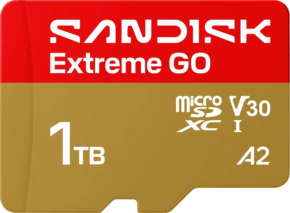 SanDisk Extreme GO microSDXC 1 TB – UHS-I, 240/160 MB/s