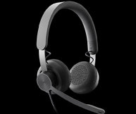 Logitech Zone Wired – Duo Headset, On-Ear – USB-C, klappbares Boom-Mikrofon – Graphit – für Microsoft Teams