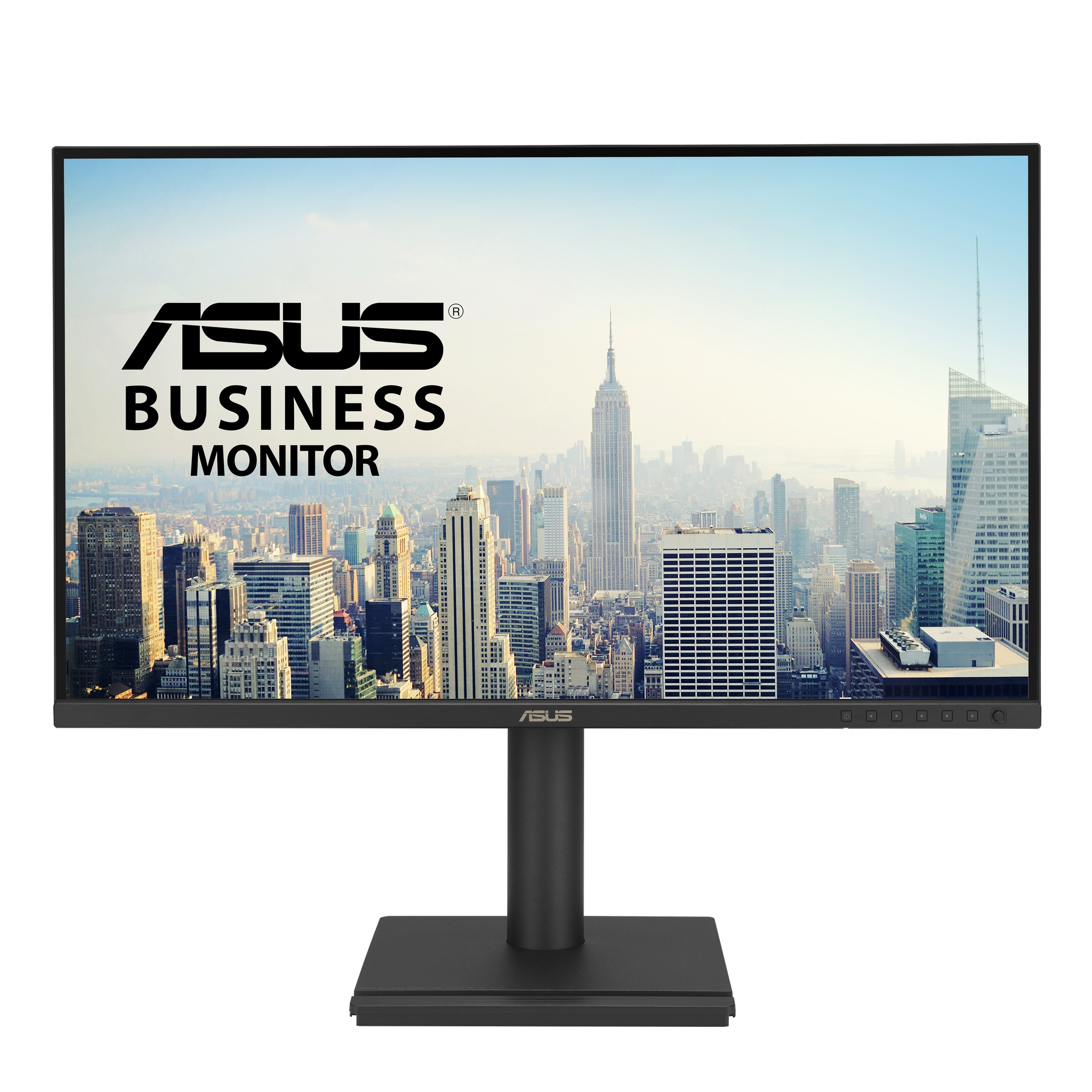 ASUS BE27AQ – Monitor, 27", IPS, HDMI, DisplayPort, USB-Hub, Stereo-Lautsprecher, höhenverstellbar