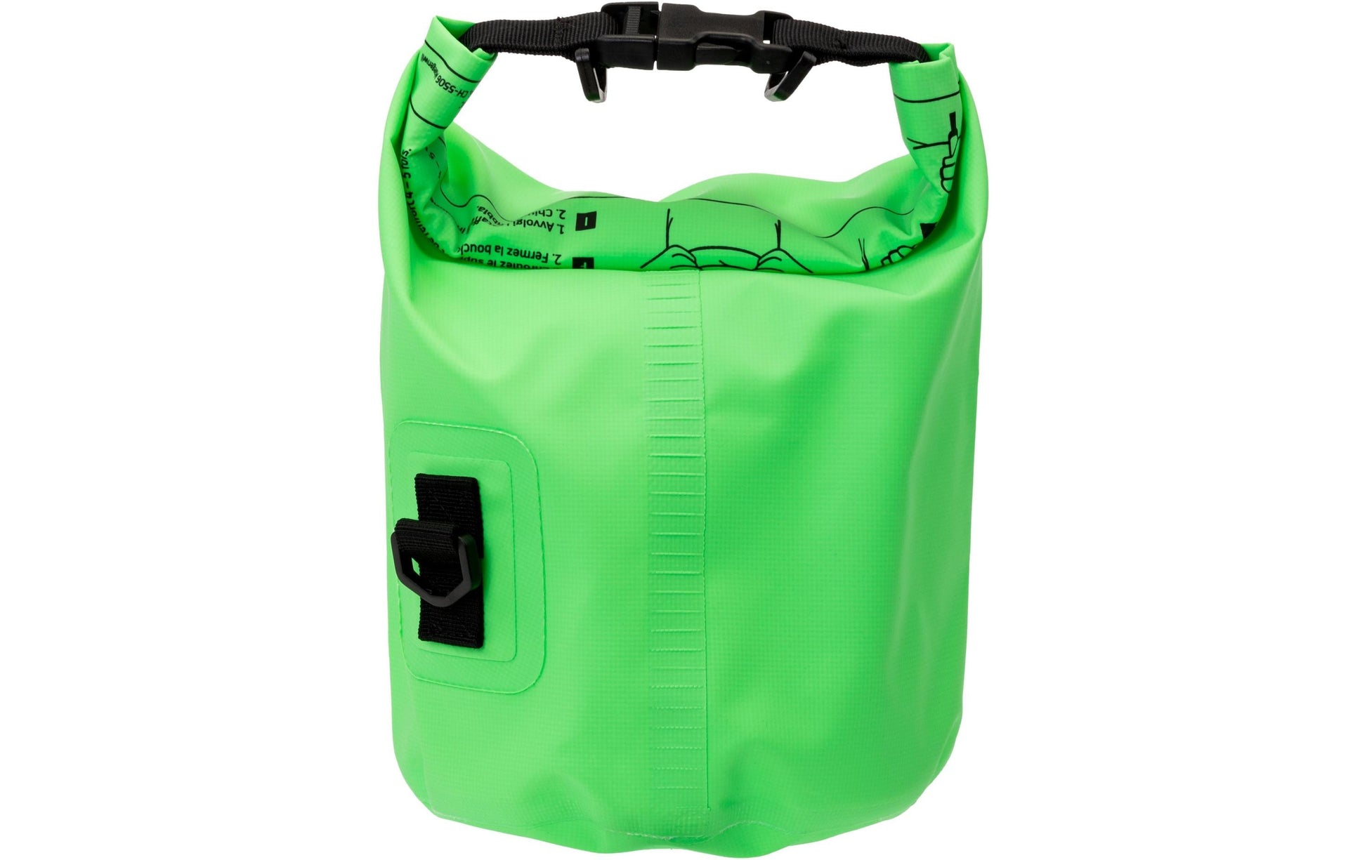 KOOR Dry Bag – wasserfest, verstellbarer Schulterriemen – 5 l – grün – Polyvinylchlorid (PVC)