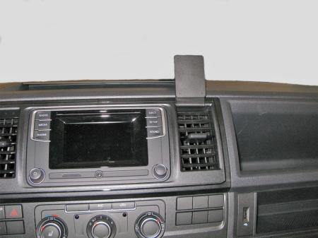 Brodit Auto-Halterung, Center-Halterung – für VW Caravelle 16/T6 Transporter/Pickup 16 – Schwarz, ABS