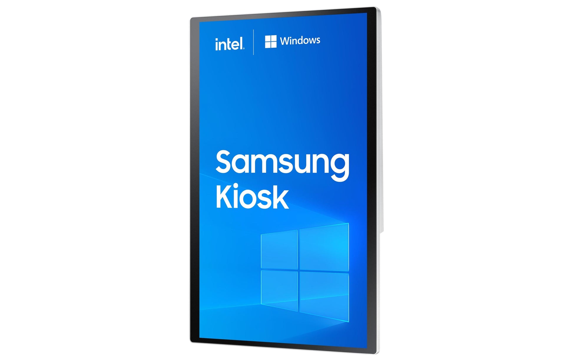 Samsung KM24C – Kiosk-Terminal 24" (16:9) FHD (1920×1080) – Windows – PCAP-Touch, weiss