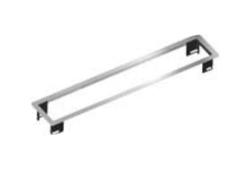 Bachmann POWER FRAME Einbaurahmen, 369×73×73 mm – schwarz