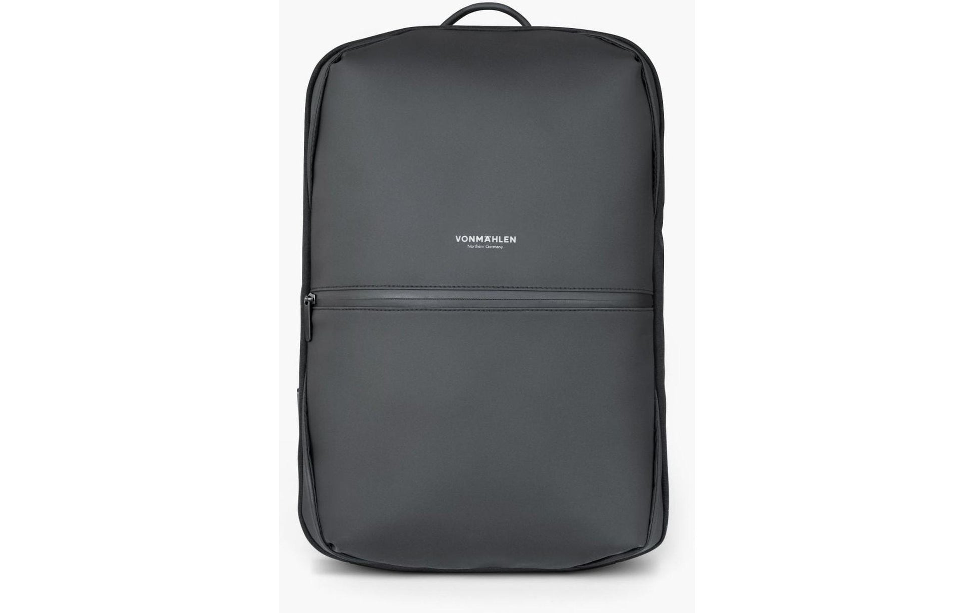 Vonmählen Horizon – Notebook-Rucksack – für 15,6"-Notebook, 20 l, Mikrofaserleder, schwarz, USB-Anschluss