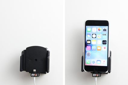 Brodit 514795 Lade-/Daten-Cradle – Auto – für iPhone 6S/7 – Schwarz