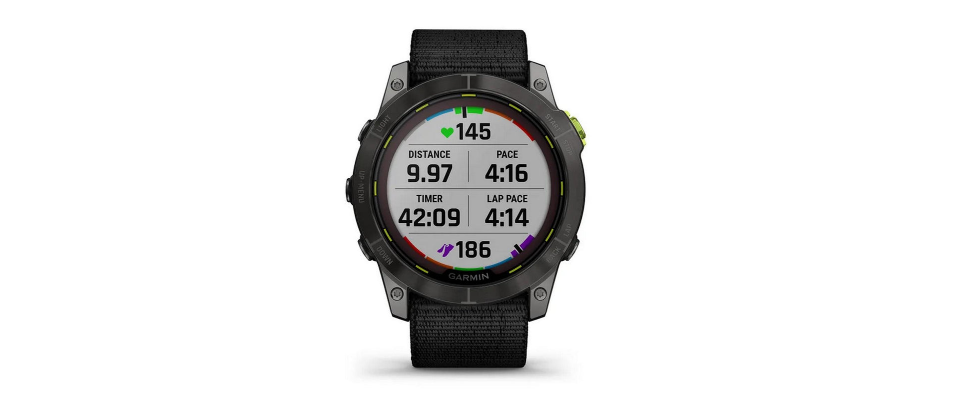 Garmin Enduro 2 Sapphire – GPS-Smartwatch – 51 mm, 1,4", MIP, Saphirglas, 10 ATM, Schwarz, Nylonarmband
