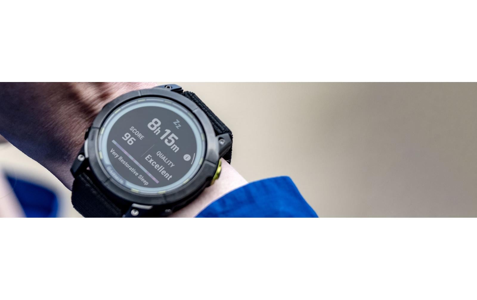Garmin Enduro 2 Sapphire – GPS-Smartwatch – 51 mm, 1,4", MIP, Saphirglas, 10 ATM, Schwarz, Nylonarmband