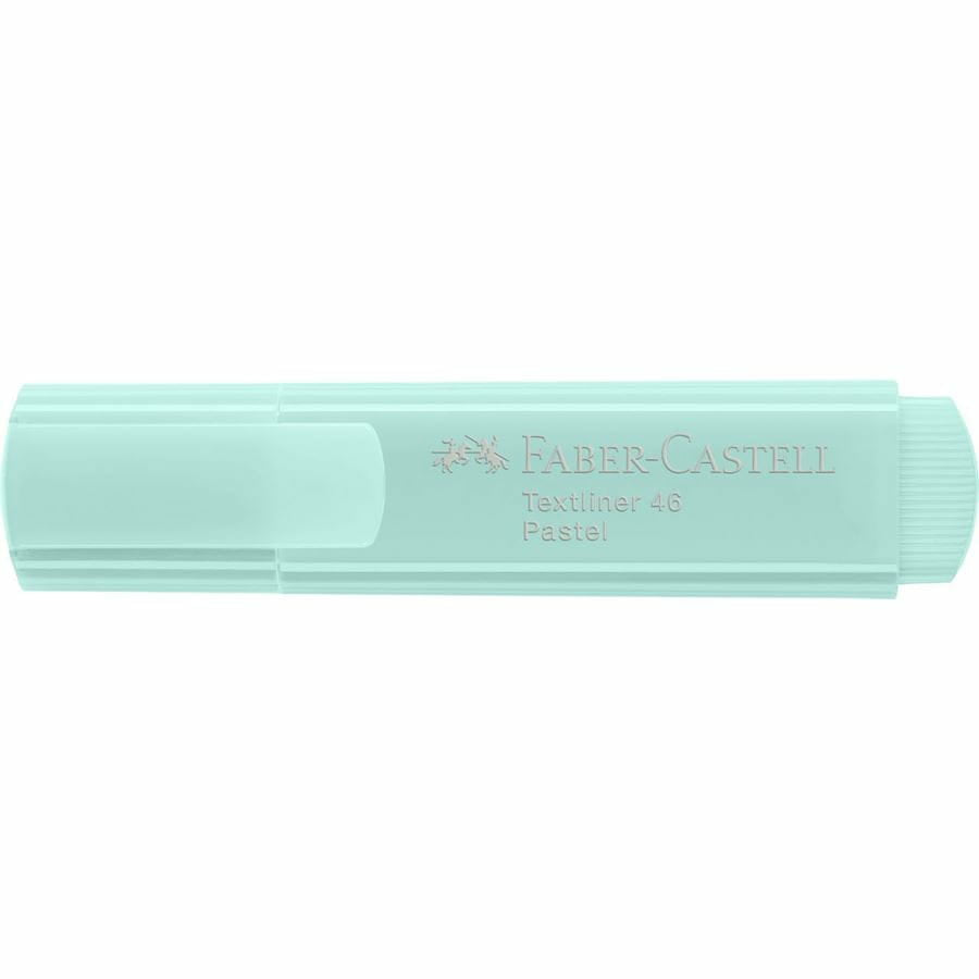 Faber-Castell TL 46 Pastell Textmarker – Hellblau, Keilspitze 1–5 mm