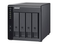 QNAP TR-004 – 4-Bay Rack HDD-Gehäuse – USB 3.2 Gen 1 Type-C, für 2,5"/3,5" HDD/SSD, SATA II/III