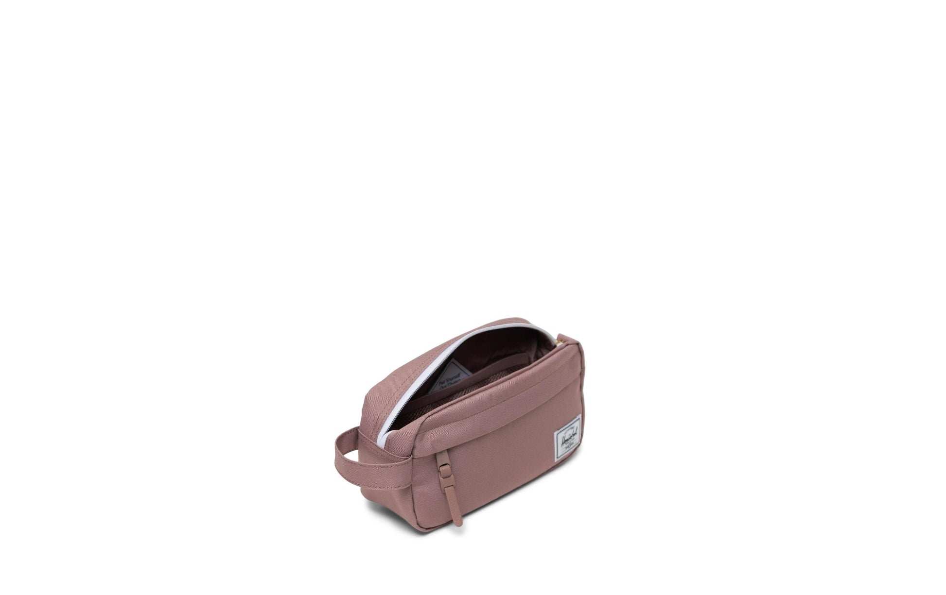 Herschel Kulturbeutel Travel Kit Small Chapter – wasserfest – 3 l – rosa – Stoff – 1 Stk.
