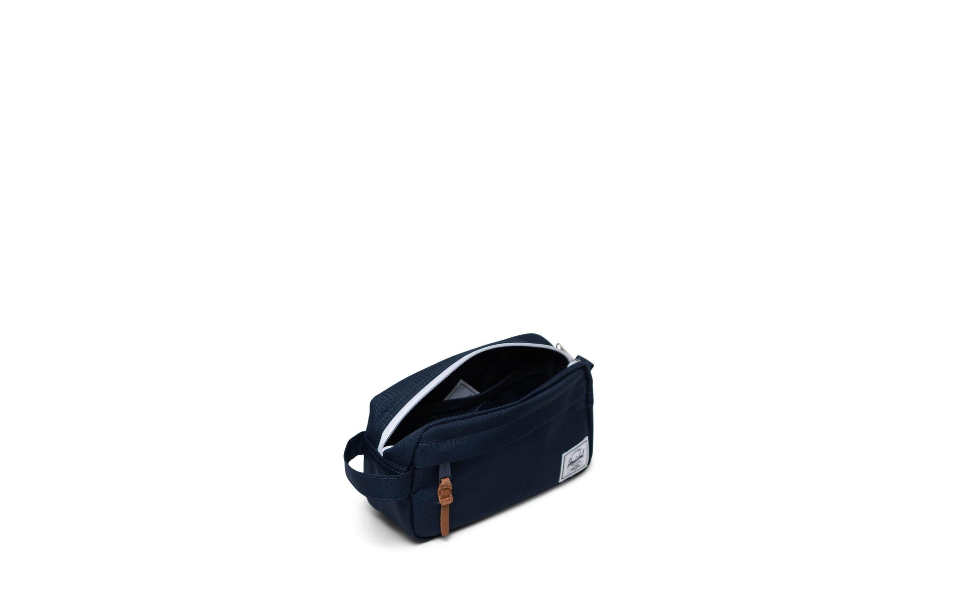 Herschel Kulturbeutel Travel Kit Small Chapter – wasserfest, Reissverschluss – 3 l – navy – Stoff – 1 Stk.