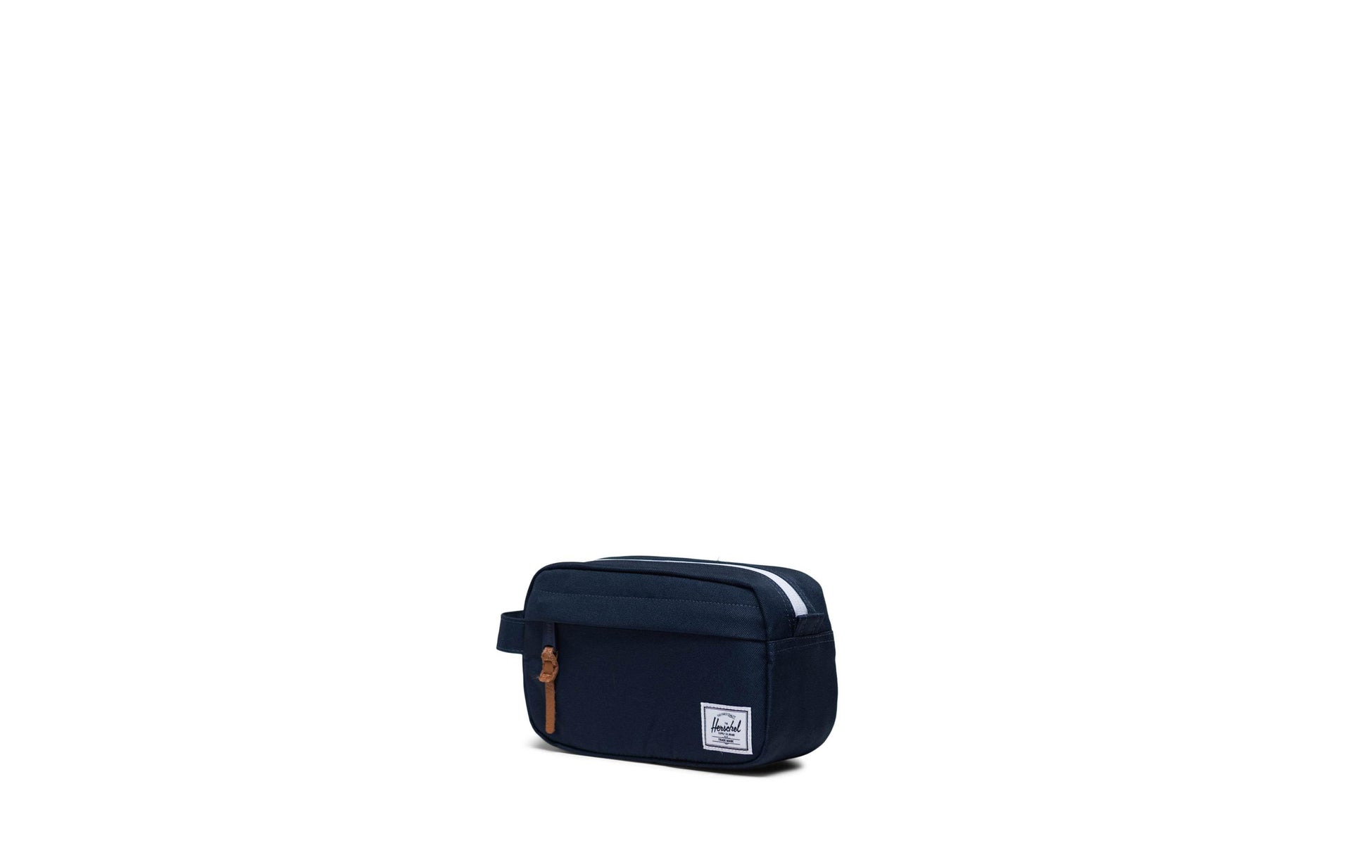 Herschel Kulturbeutel Travel Kit Small Chapter – wasserfest, Reissverschluss – 3 l – navy – Stoff – 1 Stk.