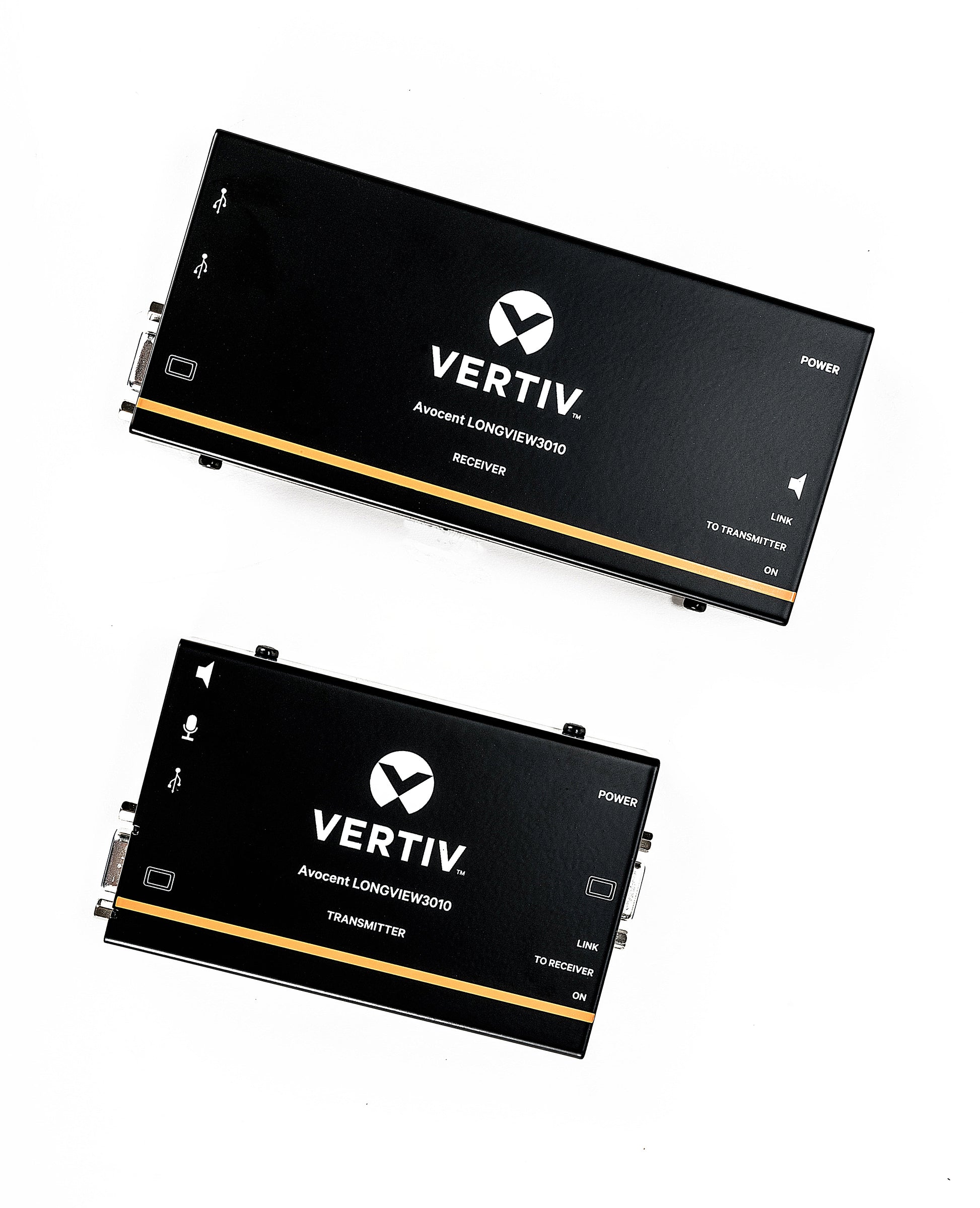 Vertiv LongView Single – KVM-Extender-Set VGA – 1920 × 1200, USB, Audio, bis 300 m über Cat5/5e/6/7