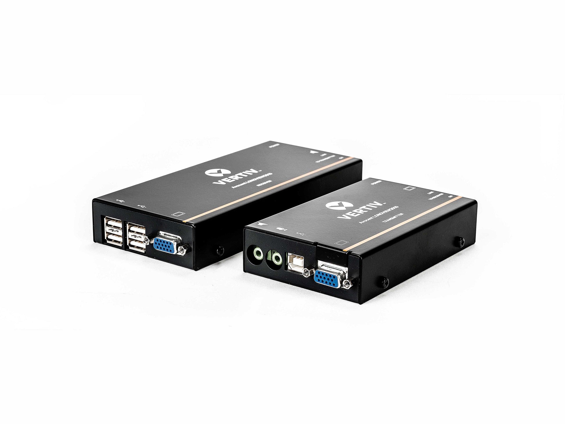 Vertiv LongView Single – KVM-Extender-Set VGA – 1920 × 1200, USB, Audio, bis 300 m über Cat5/5e/6/7