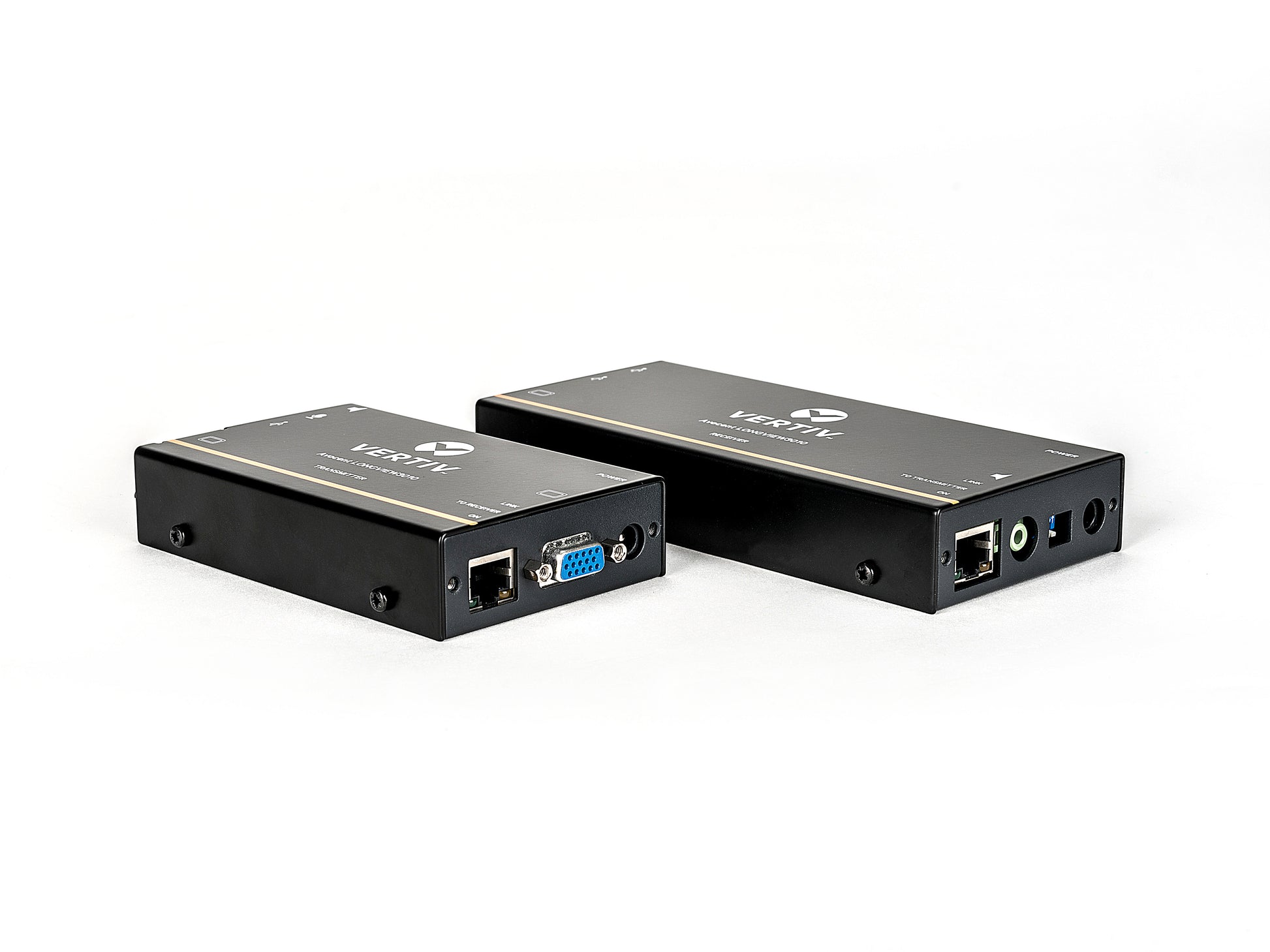 Vertiv LongView Single – KVM-Extender-Set VGA – 1920 × 1200, USB, Audio, bis 300 m über Cat5/5e/6/7