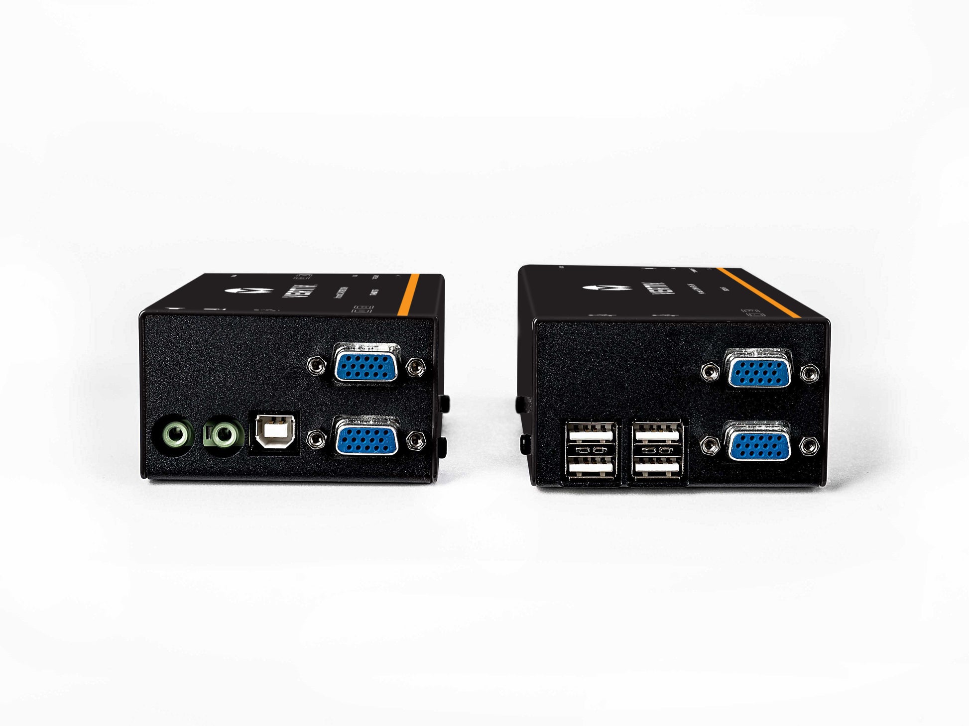 Vertiv LongView – KVM-Extender-Set – Dual-View VGA – 1920 × 1200, USB, Audio, bis 300 m über Cat 5/5e/6/7