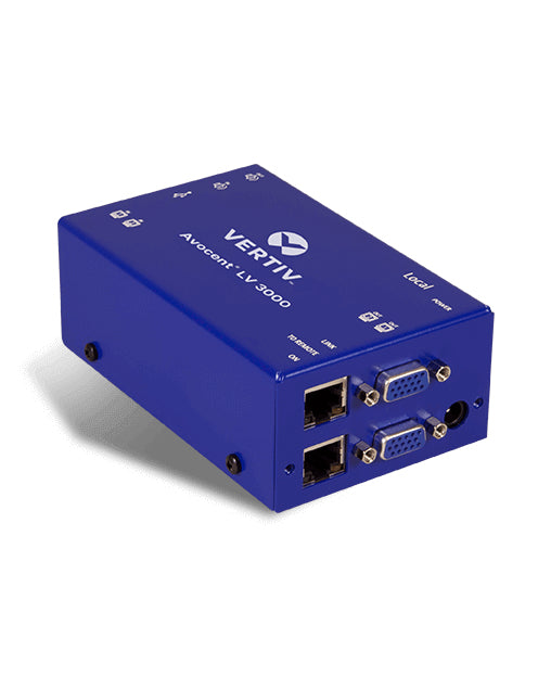 Vertiv LongView Dual – KVM-Extender-Set VGA, Dual-View – 1920 × 1200, USB, Audio, bis 300 m über Cat5/5e/6/7