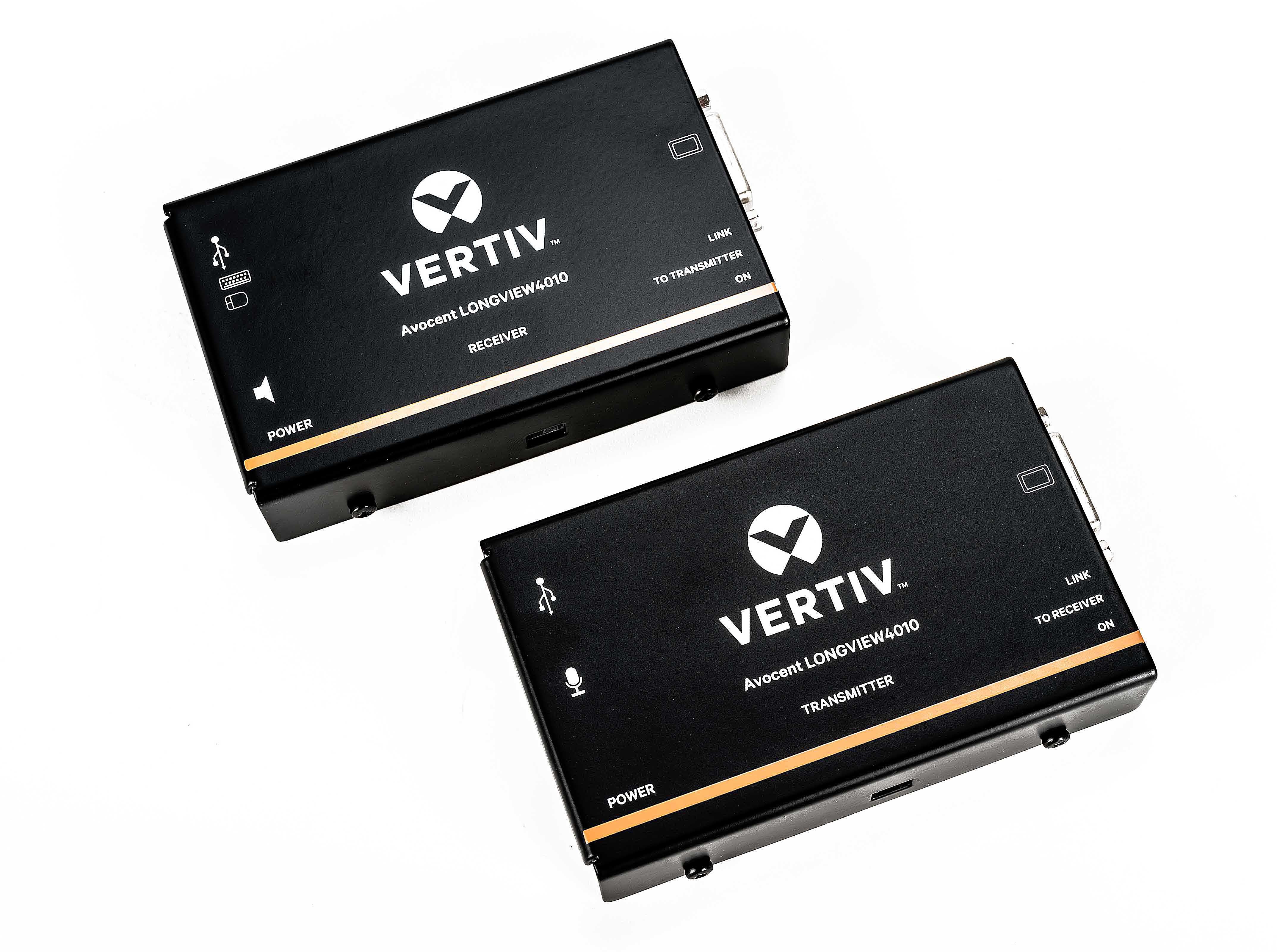 Vertiv LongView – KVM-Extender (DVI/USB/Audio), 50 m, Cat5e/6a/7