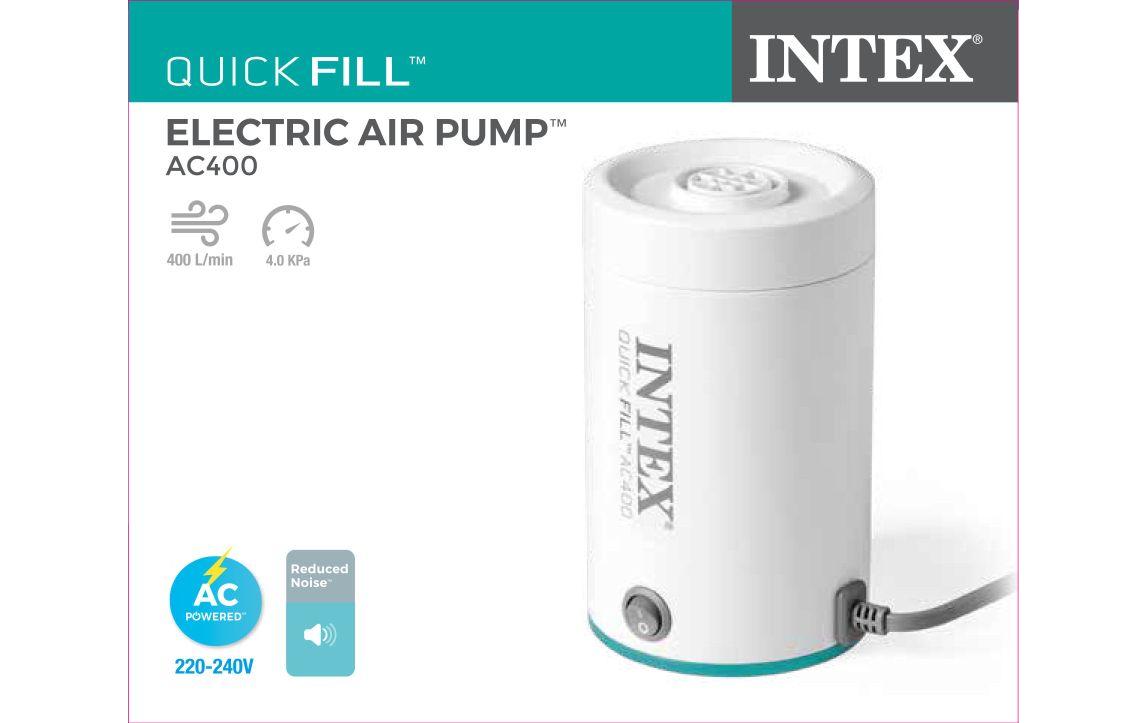 Intex Quick-Fill AC400 Electric – 220–240 V – 100 W – für Schlauchboote