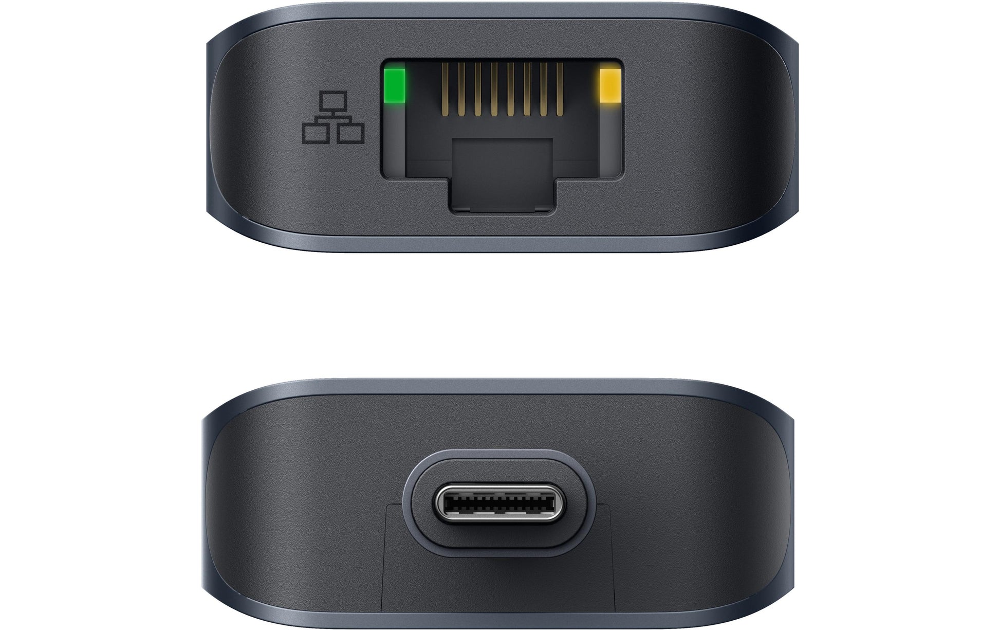 HYPER HD4003GL Multiport-Adapter – USB-C, 1× HDMI, 2× USB-A, 1× USB-C, 100 W PD, GbE, SD/microSD