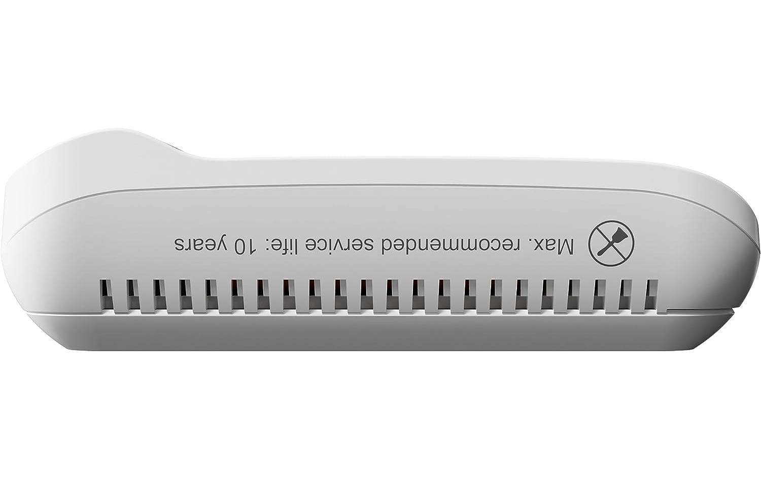 Hekatron KONEXXT CO One – CO-Melder, 10-Jahres-Batterie, 85 dB, DIN EN 50291-1 – Weiss, für Smartsonic