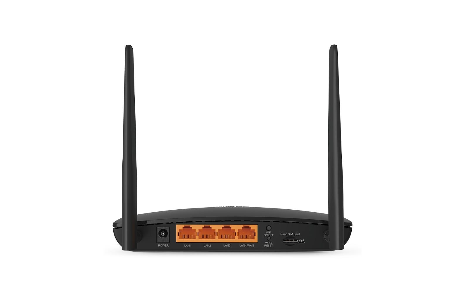 TP-Link TL-MR6400 – WLAN-Router – Wi-Fi 4 Einzelband (2,4 GHz), 300 Mbit/s