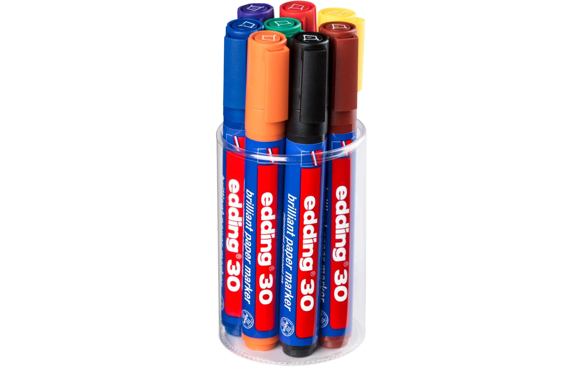 Edding Paper Marker – sortiert, 8er