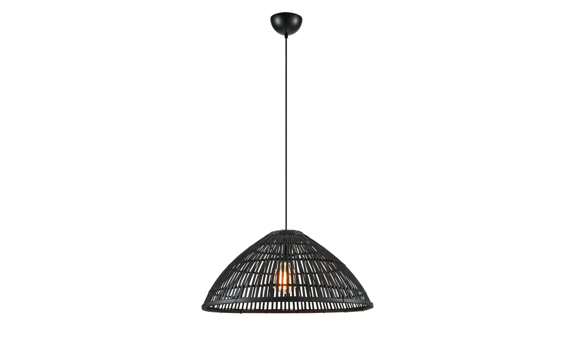 Markslöjd Deckenleuchte CAPELLO – Ø 58 × 27 cm, 40 W, schwarz matt, exkl. E27