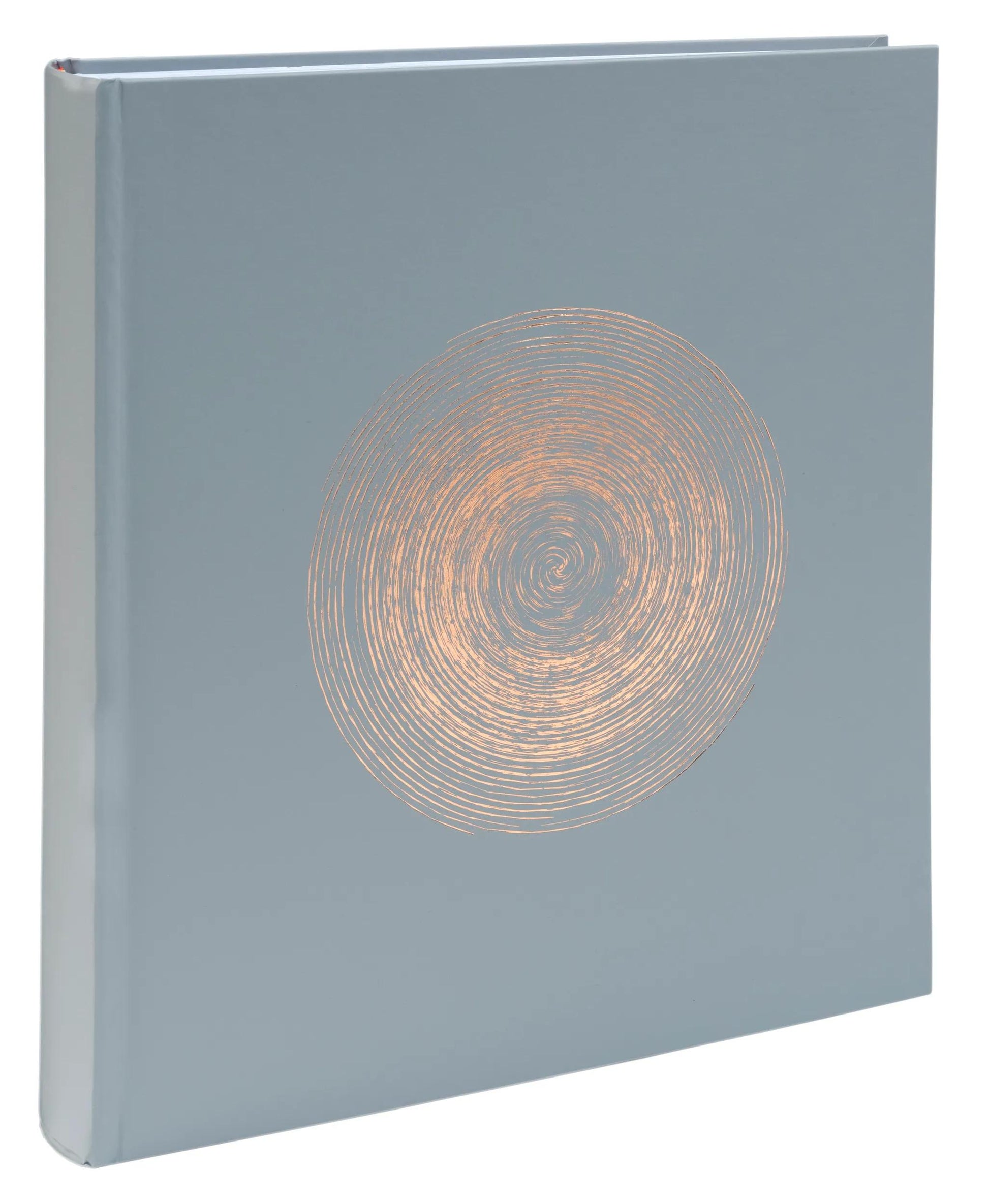 Exacompta Ellipse Fotoalbum – 29 × 32 cm, Hardcover, 60 Seiten, weisse Seiten, grau, für Fotos 10 × 15 cm