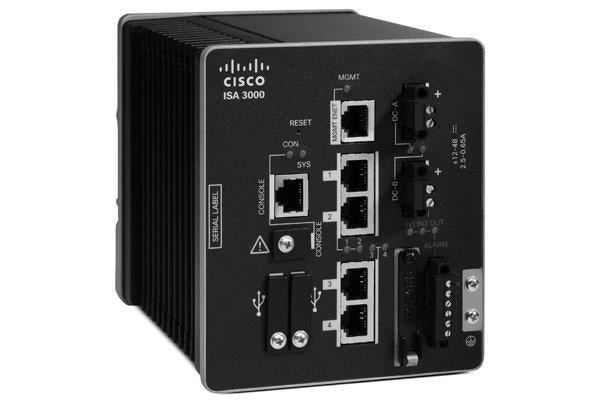 Cisco ISA-3000-2C2F – Netzwerk-Appliance – 2 Gbit/s Firewall-Durchsatz, 2× 1G RJ-45, 2× SFP