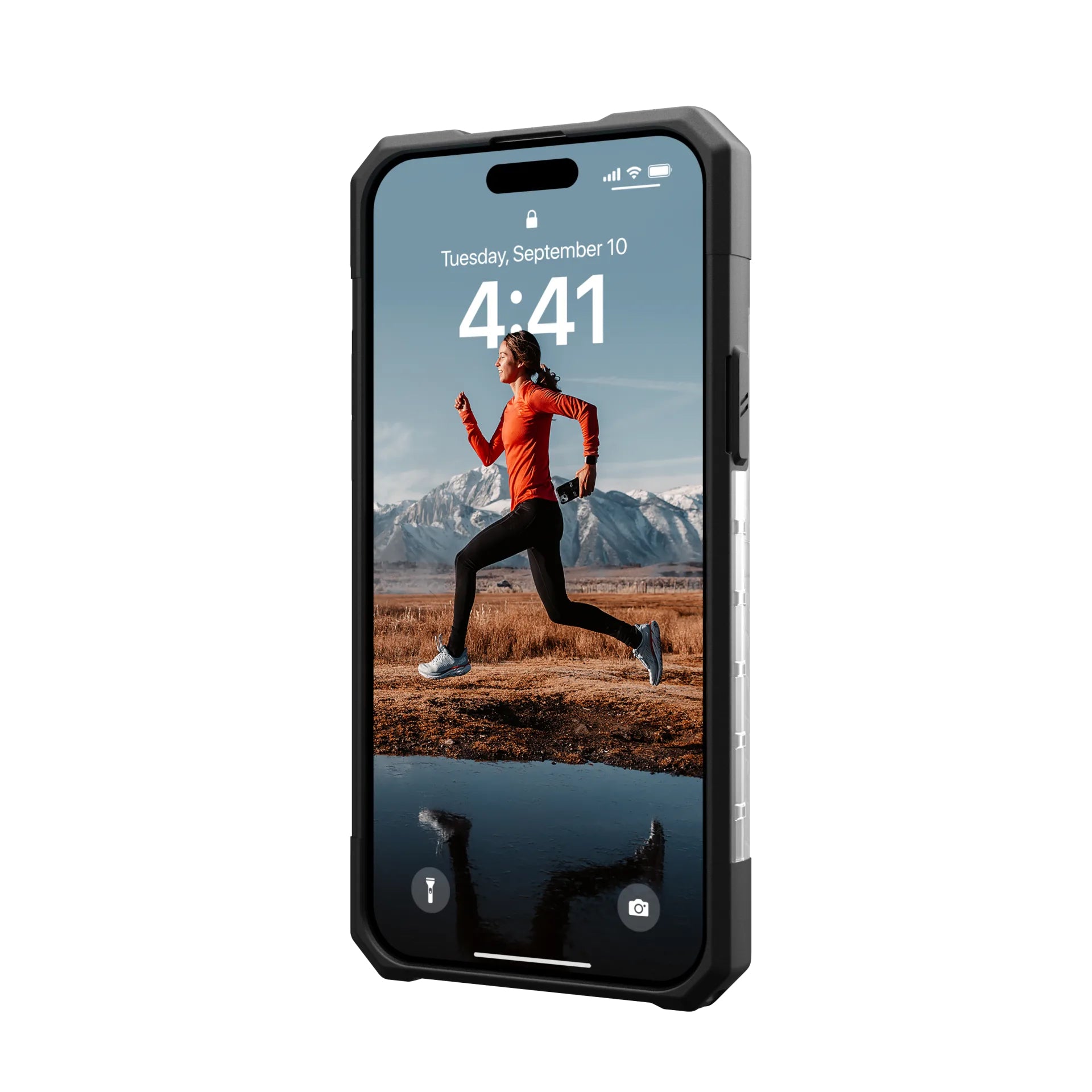 Urban Armor Gear UAG Plasma Ice – Rückcover – für Apple iPhone 15 Plus – MagSafe, TPU, Transparent, bis 4,8 m sturzsicher