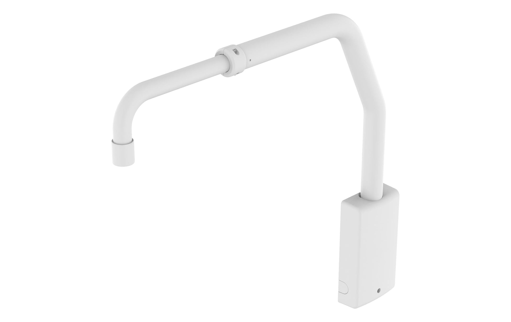 Hanwha SBP-156LMW1 Teleskophalter – Brüstungmontage, vandalensicher, weiss