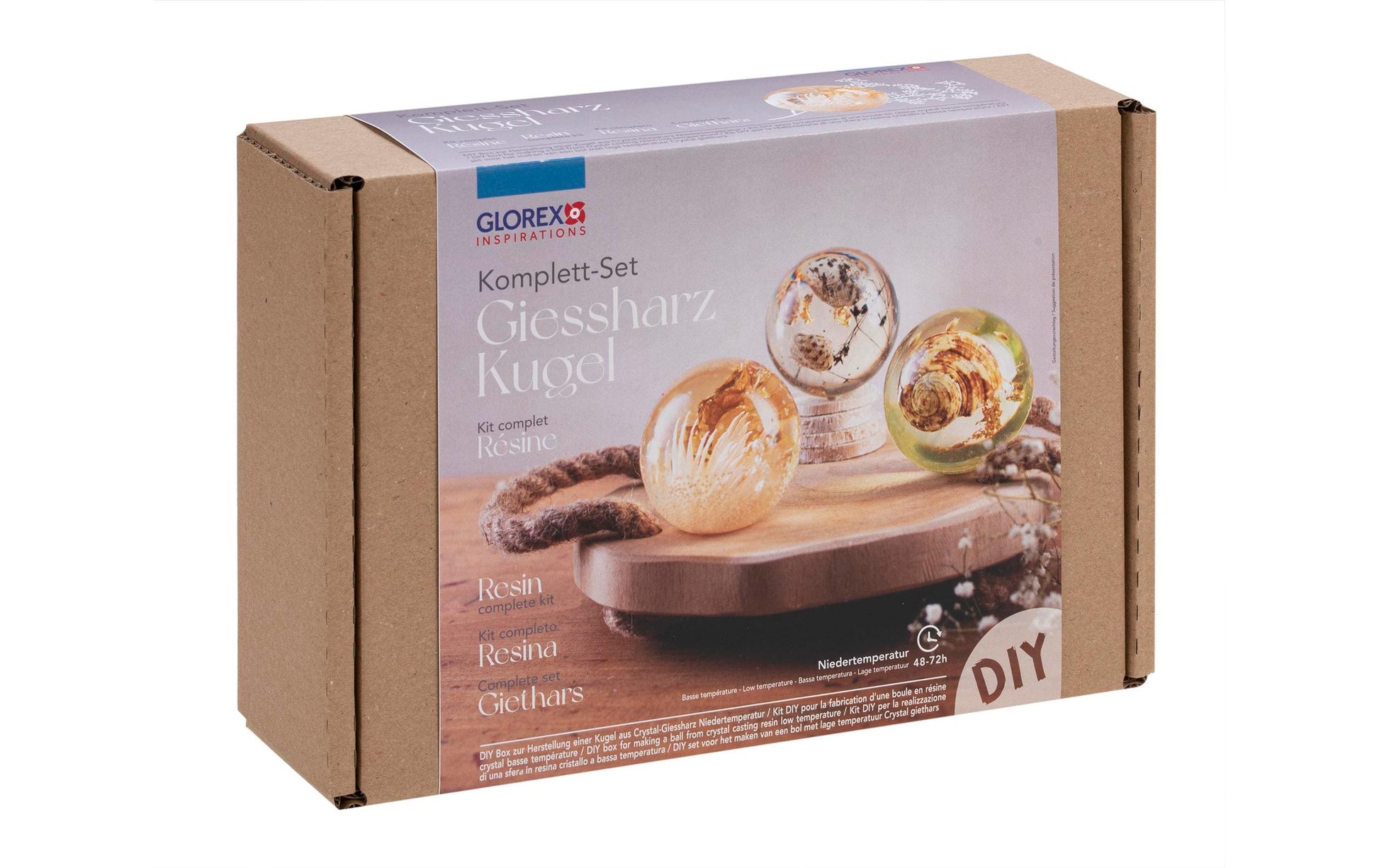 Glorex – Crystal-Giessharz Kugel – Giessharz-/Resin-Set