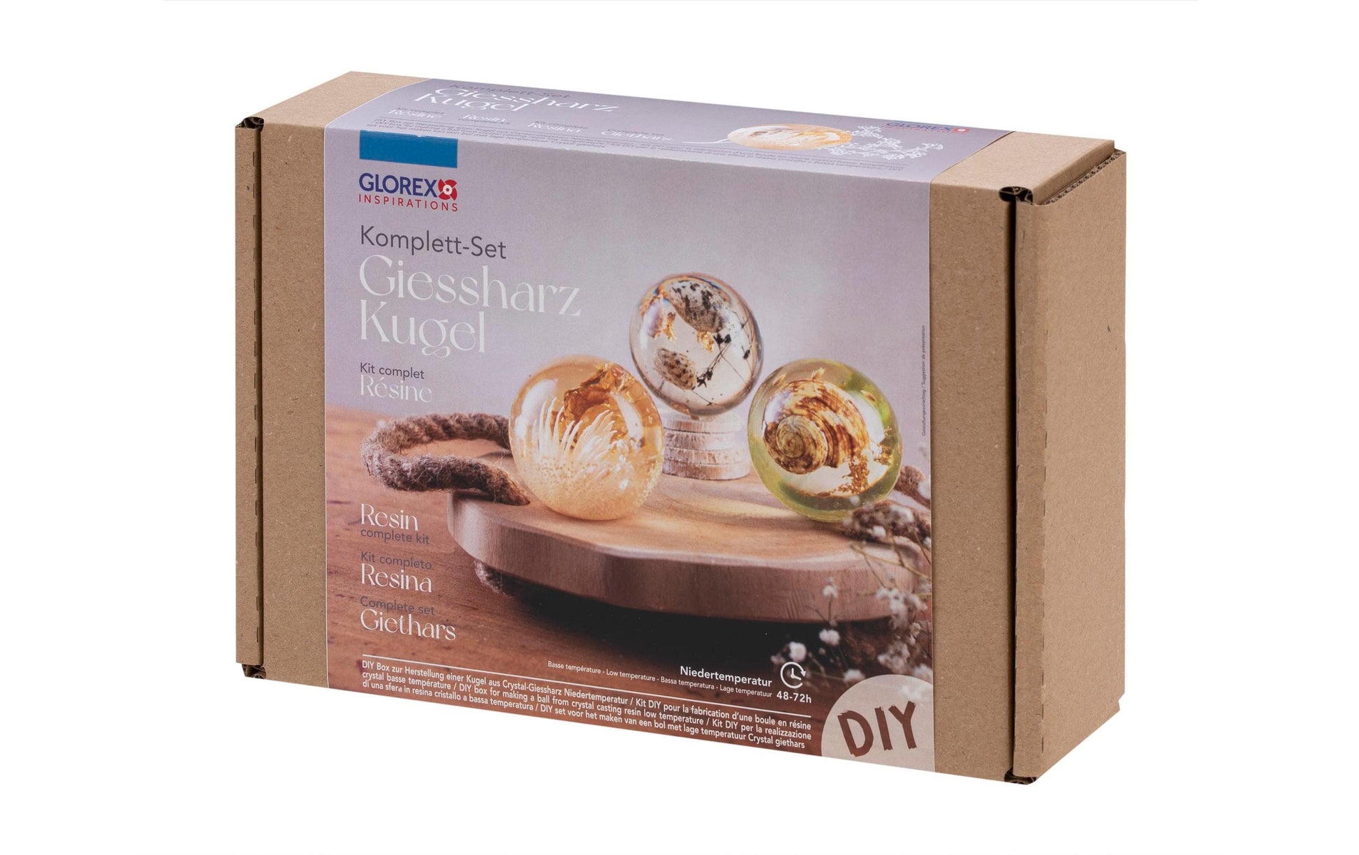Glorex – Crystal-Giessharz Kugel – Giessharz-/Resin-Set