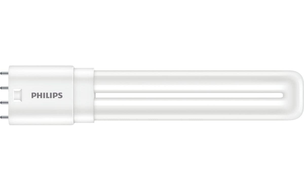 Philips LED-Leuchtmittel 2G11 Rohr – 1000 lm, 8 W, Neutralweiss 4000 K – 1 Stk. – Weiss, Glas