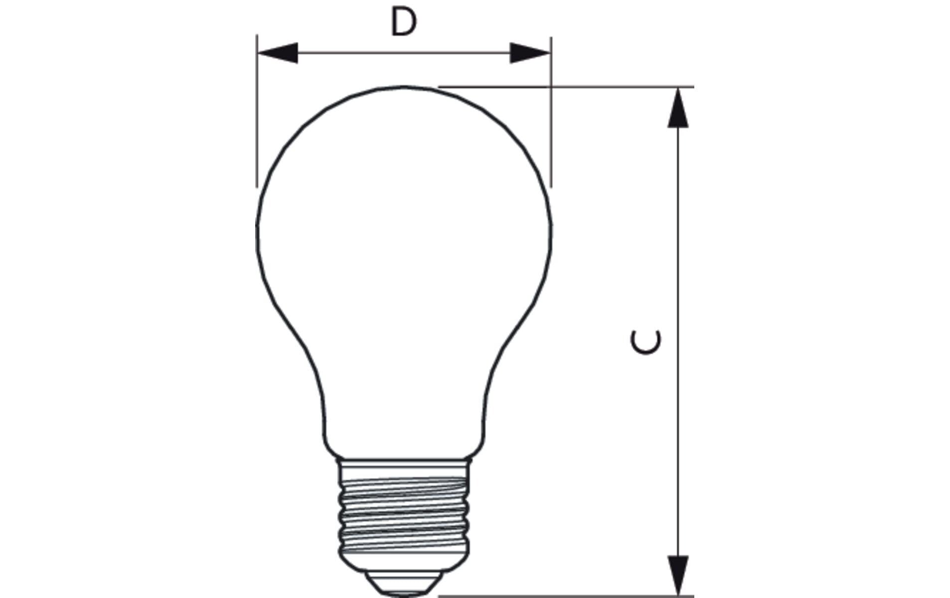 Philips LED-Leuchtmittel E27 A-Form – Neutralweiss 4000 K, 1055 lm, 10 W – 180° – 1 Stk. – Weiss – CorePro