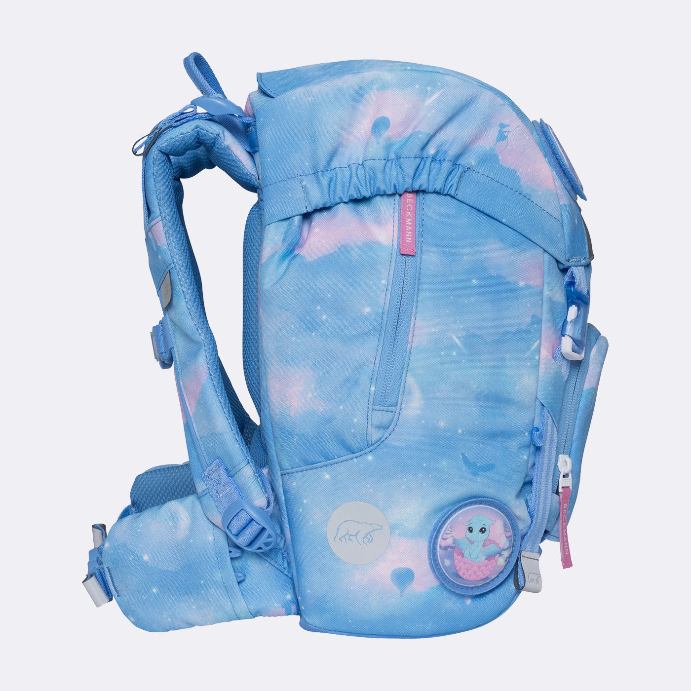 Beckmann Classic – Schulrucksack-Set 6-teilig, Fairytale, 22 l, 24×37×25 cm