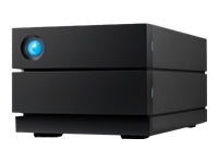 LaCie 2big RAID 16 TB – 2-Bay Desktop-DAS, USB-C (USB 3.2 Gen 2), RAID 0/1, JBOD