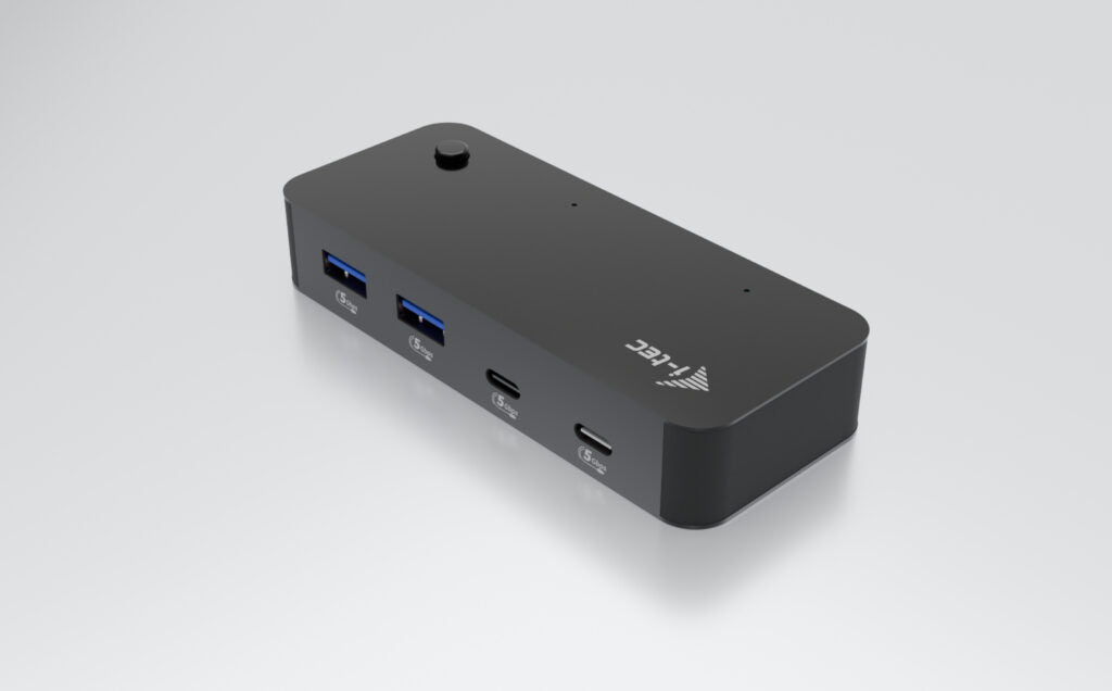 i-tec USB-Hub – USB-C, 4× USB-A, 2× USB-C, für Windows/Mac/ChromeOS