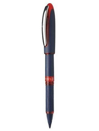 Schneider Schreibgeräte Schneider One Business – Tintenroller, dokumentenecht, mit Kappe, 0,6 mm, Rot