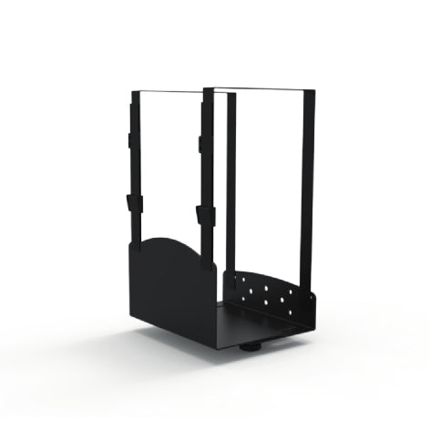 PureLink PureMounts PDS-2505 – Gerätehalterung – bis 10 kg – verstellbar 124–202 mm – Schwarz – für Gehäuse 124–202 mm