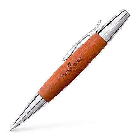 Faber-Castell e-motion Druckbleistift – 1,4 mm, Silber, Chrom, 1 Stück