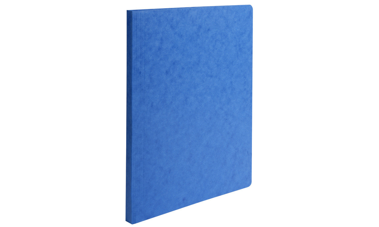 Exacompta Einlagemappe Lustro A4 – Karton, Blau, Füllhöhe 15–50 mm, 50 Stk.