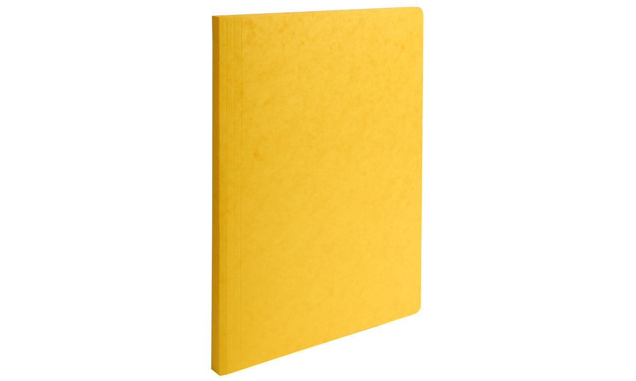 Exacompta Einlagemappe LUSTRO A4 – Karton, Gelb, 50 Stk.