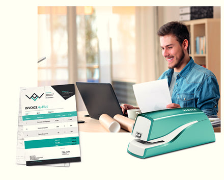 Leitz NeXXt WOW – Elektrischer Hefter, 10 Blätter