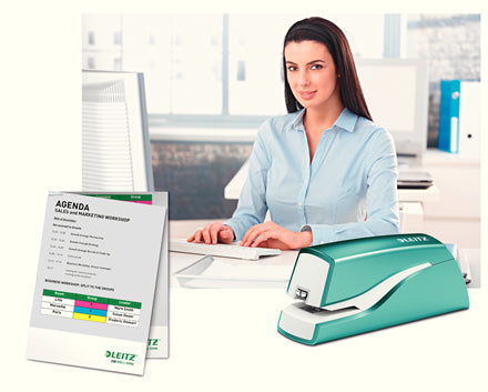Leitz NeXXt WOW – Elektrischer Hefter, 10 Blätter