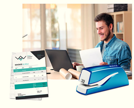 Leitz NeXXt WOW – Elektrischer Hefter, 10 Blätter