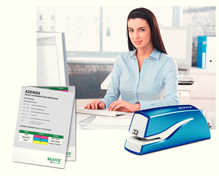 Leitz NeXXt WOW – Elektrischer Hefter, 10 Blätter